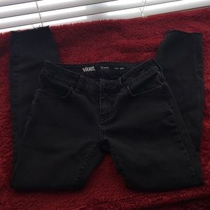 Vans skinny size 0 black jeans